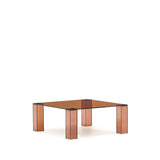Beistelltisch Adularia aus braunem gehärtetem Glas 85 x 85 cm von Kave Home – Bild 7