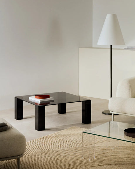 Beistelltisch Adularia aus gehärtetem Glas 85 x 85 cm von Kave Home – Bild 2