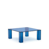 Beistelltisch Adularia aus  gehärtetem Glas in Blau 85 x 85 cm von Kave Home – Bild 6