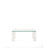 Beistelltisch Adularia aus transparentem gehärtetem Glas 85 x 85 cm von Kave Home – Bild 1