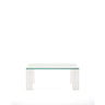 Beistelltisch Adularia aus transparentem gehärtetem Glas 85 x 85 cm von Kave Home – Bild 1