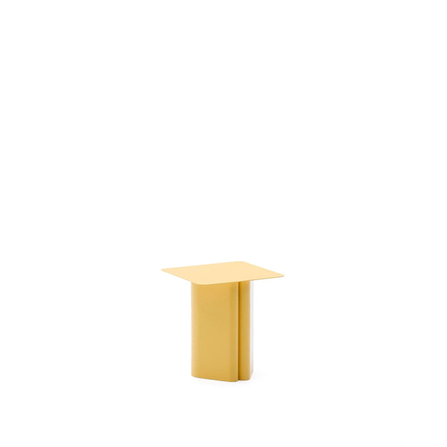 Beistelltisch Arvin aus Eisen in Gelb 42 x 42 cm von Kave Home – Bild 1