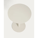 Beistelltisch Asinara aus beigem Aluminium, Ø 40 cm von Kave Home – Bild 5