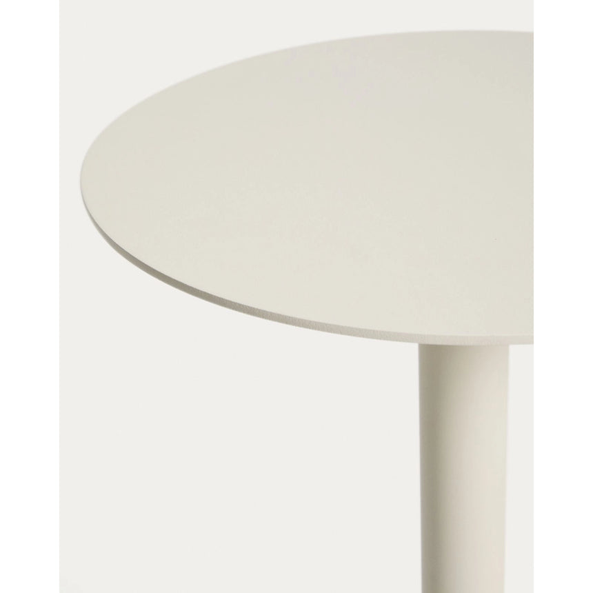 Beistelltisch Asinara aus beigem Aluminium, Ø 40 cm von Kave Home – Bild 7