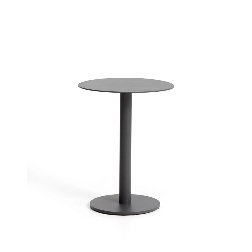 Beistelltisch Asinara aus graphitgrauem Aluminium, Ø 40 cm von Kave Home – Bild 1