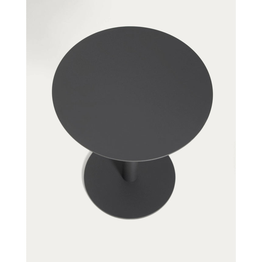 Beistelltisch Asinara aus graphitgrauem Aluminium, Ø 40 cm von Kave Home – Bild 4