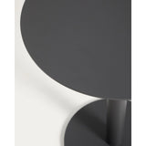 Beistelltisch Asinara aus graphitgrauem Aluminium, Ø 40 cm von Kave Home – Bild 7