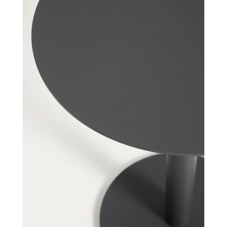 Beistelltisch Asinara aus graphitgrauem Aluminium, Ø 40 cm von Kave Home – Bild 7