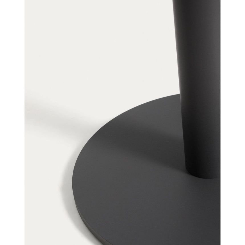 Beistelltisch Asinara aus graphitgrauem Aluminium, Ø 40 cm von Kave Home – Bild 8