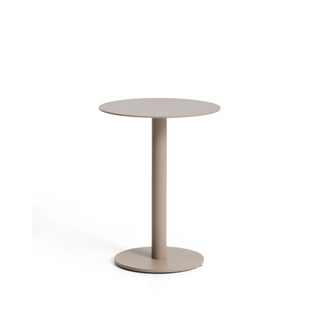 Beistelltisch Asinara aus taupefarbenem Aluminium, Ø 40 cm von Kave Home – Bild 1