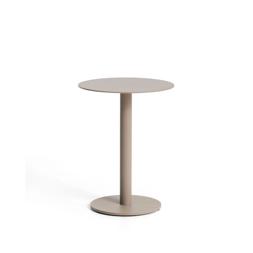 Beistelltisch Asinara aus taupefarbenem Aluminium, Ø 40 cm von Kave Home – Bild 1