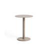 Beistelltisch Asinara aus taupefarbenem Aluminium, Ø 40 cm von Kave Home – Bild 1