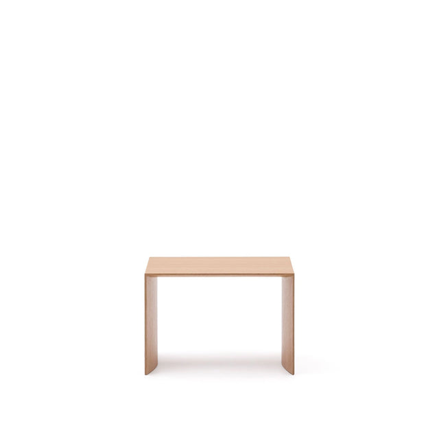 Beistelltisch Litto aus Eichenfurnier oder Wallnussfurnier FSC Mix Credit 55 x 40 cm von Kave Home – Bild 1