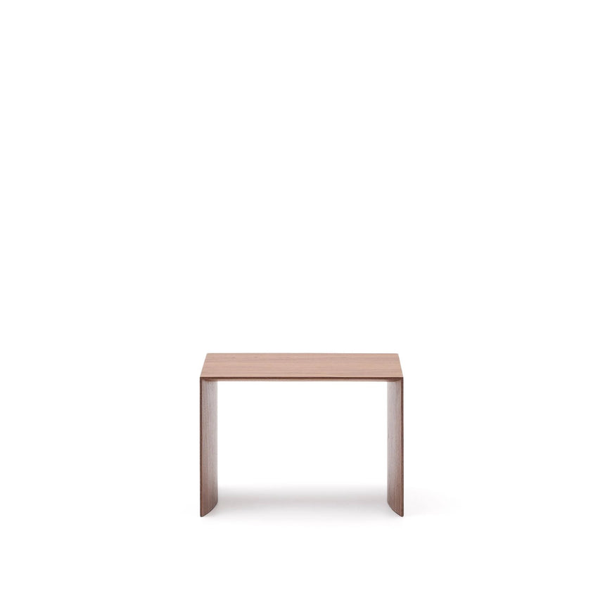 Beistelltisch Litto aus Walnussfurnier FSC Mix Credit 55 x 40 cm von Kave Home – Bild 1