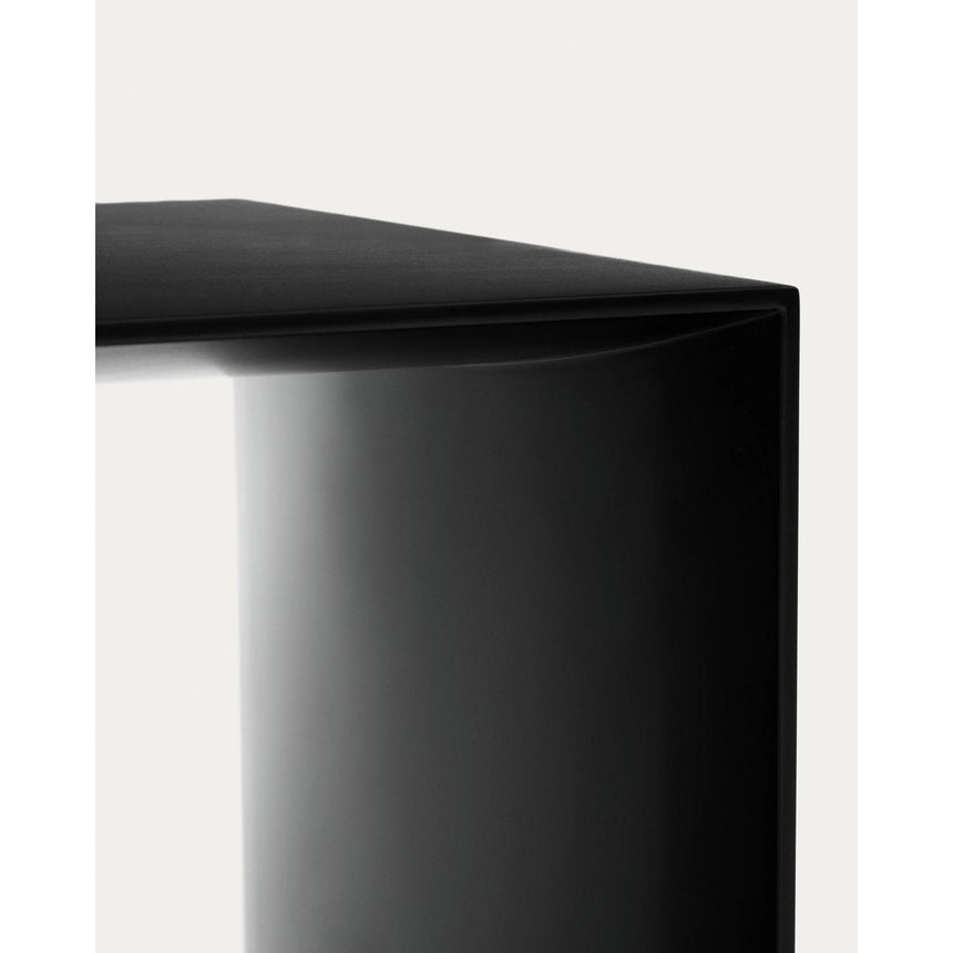 Beistelltisch Litto aus schwarz lackiertem MDF 55 x 40 cm von Kave Home – Bild 9
