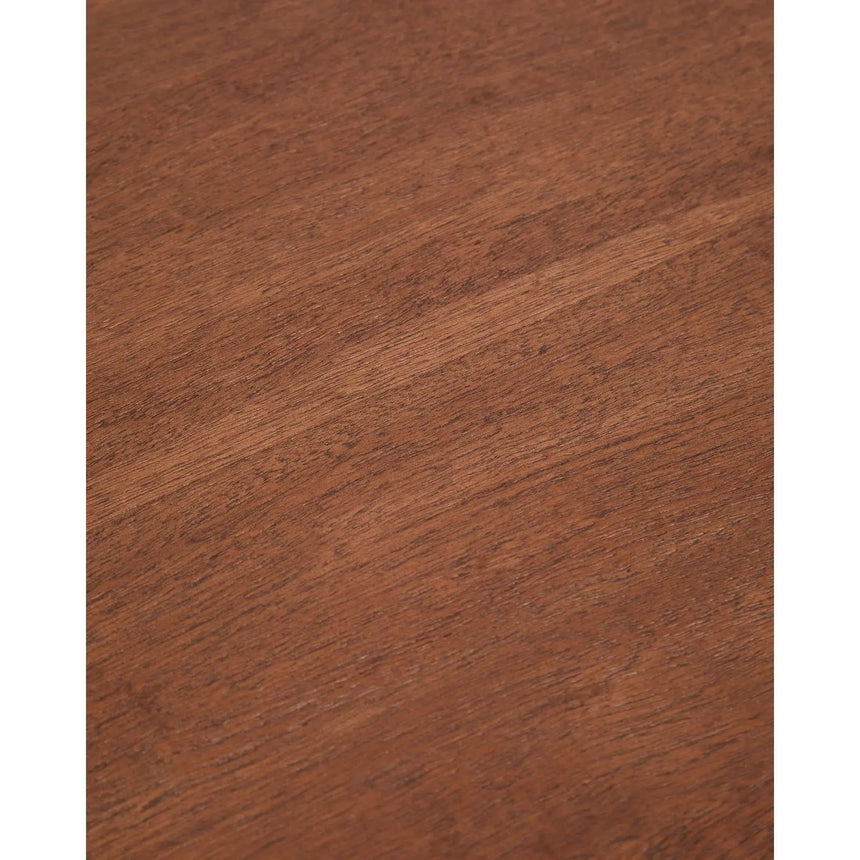 Beistelltisch Norani aus massivem Akazienholz und Akazienfurnier 90 x 90 cm von Kave Home – Bild 6