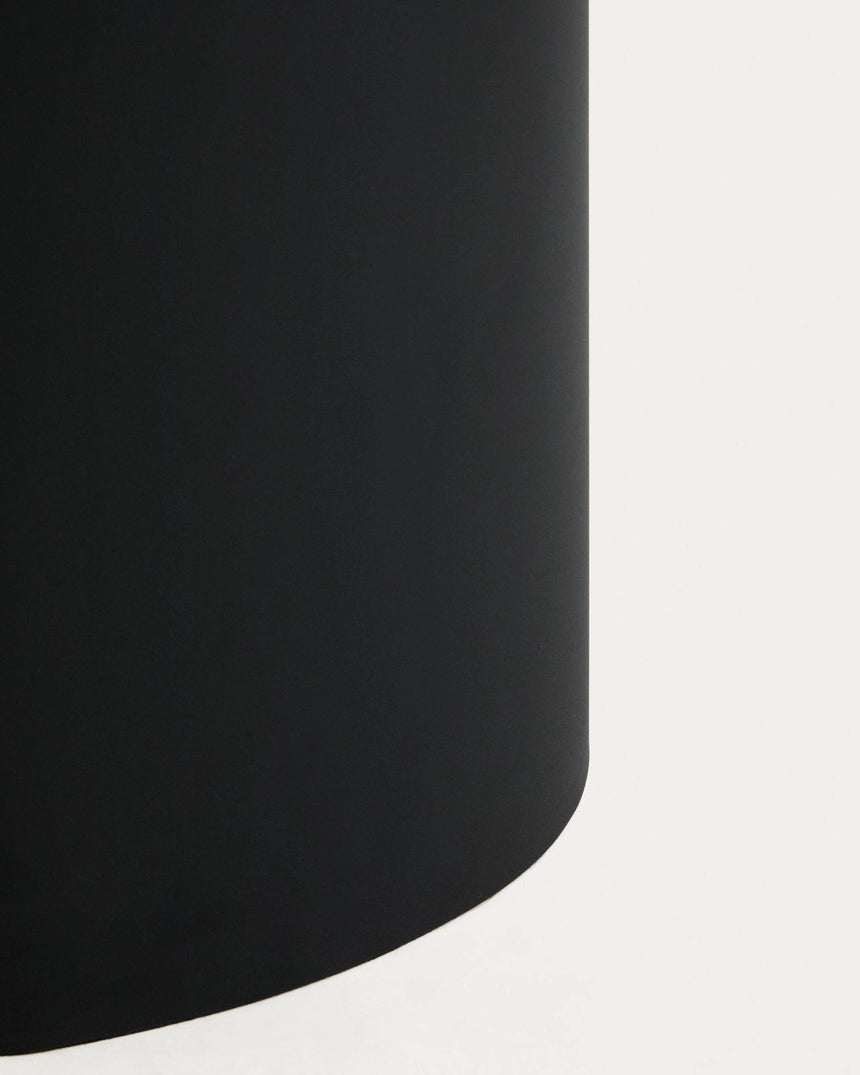 Beistelltisch Olir aus gehärtetem Glas und Stahl 48 x 46,8 cm von Kave Home – Bild 5