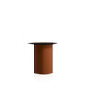 Beistelltisch Olir aus gehärtetem Glas und braunem Stahl 48 x 46,8 cm von Kave Home – Bild 1