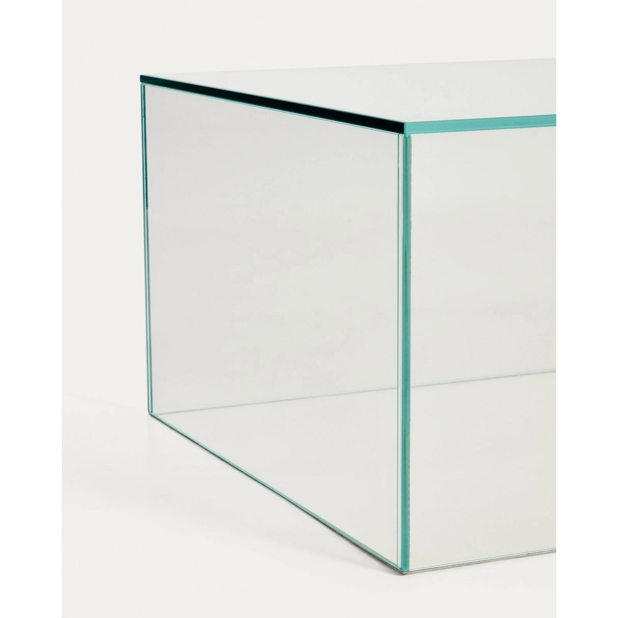 Beistelltisch Orlia aus gehärtetem Glas, 50 x 50 cm von Kave Home – Bild 4