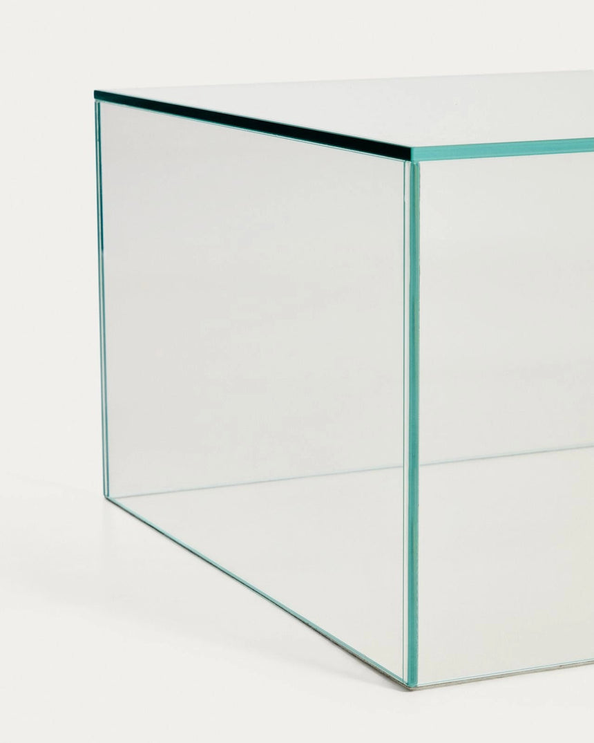 Beistelltisch Orlia aus gehärtetem Glas, 50 x 50 cm von Kave Home – Bild 4
