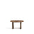 Beistelltisch Pirita aus braunem Marmor mit Beinen aus massivem Eichenholz, 71 x 70 cm, FSC 100 % von Kave Home – Bild 1