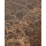 Beistelltisch Pirita aus braunem Marmor mit Beinen aus massivem Eichenholz, 71 x 70 cm, FSC 100 % von Kave Home – Bild 7