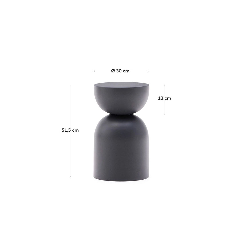 Beistelltisch Rachell aus Metall mit lackierter Oberfläche Ø30 cm von Kave Home – Bild 4