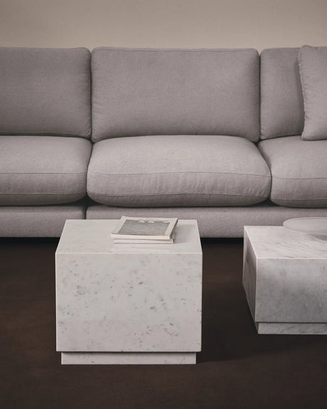 Beistelltisch Sorein aus Marmor, 40 x 40 cm von Kave Home – Bild 2