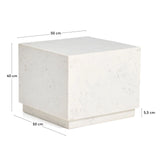 Beistelltisch Sorein aus Marmor, 50 x 50 cm von Kave Home – Bild 3
