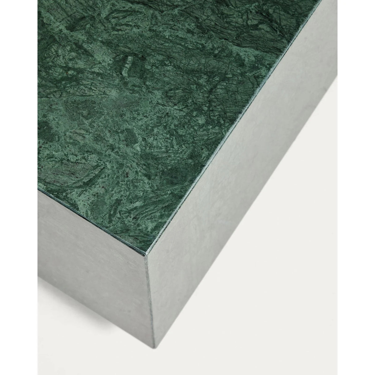 Beistelltisch Sorein aus grünem Marmor, 40 x 40 cm von Kave Home – Bild 5