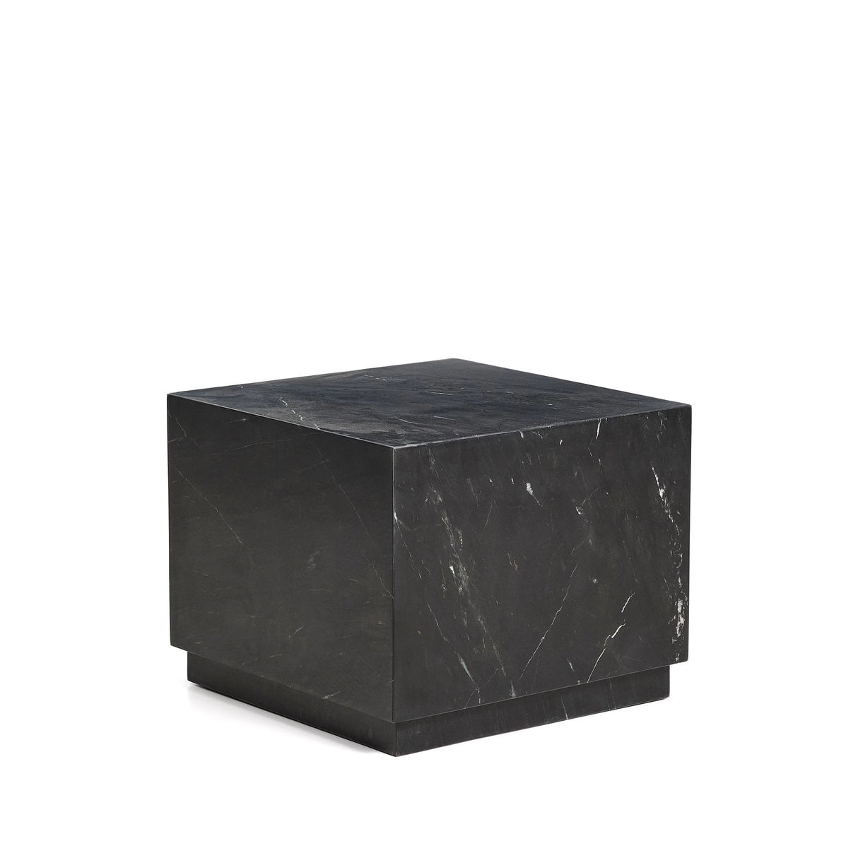 Beistelltisch Sorein aus schwarzem Marmor, 50 x 50 cm von Kave Home – Bild 6