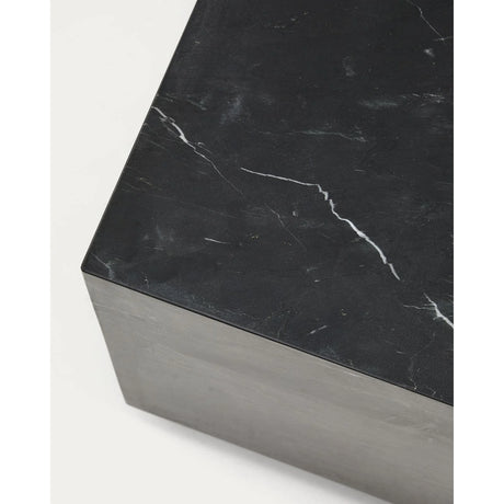 Beistelltisch Sorein aus schwarzem Marmor, 50 x 50 cm von Kave Home – Bild 7