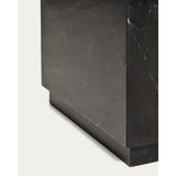 Beistelltisch Sorein aus schwarzem Marmor, 50 x 50 cm von Kave Home – Bild 9