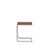 Beistelltisch Tarsel aus Nussbaumfurnier mit Gestell aus gebürstetem Edelstahl 42 x 47 cm von Kave Home – Bild 11