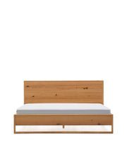 Bett Alguema aus Eichenfurnier mit naturfarbenem Finish für 180 x 200 cm grosse Matratze von Kave Home – Produktbild 9