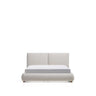 Bett Elerio mit Chenille für Matratzengröße 150 x 200 cm von Kave Home – Bild 1