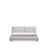 Bett Elerio mit Chenille für Matratzengröße 180 x 200 cm von Kave Home – Bild 1