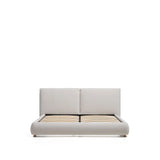 Bett Elerio mit Chenille für Matratzengröße 180 x 200 cm von Kave Home – Bild 4