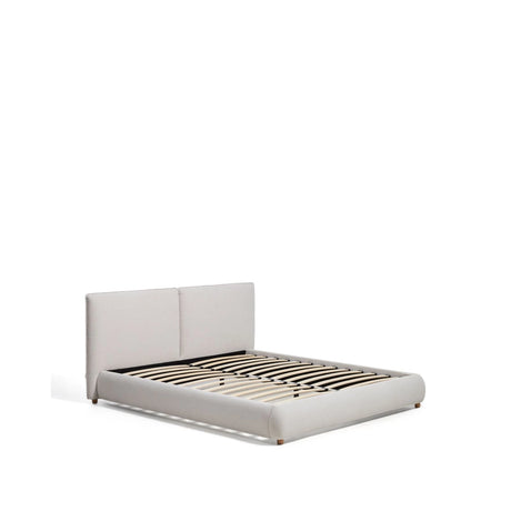 Bett Elerio mit Chenille für Matratzengröße 180 x 200 cm von Kave Home – Bild 5
