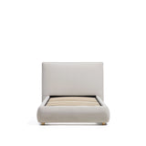 Bett Elerio mit Chenille für Matratzengröße 90 x 200 cm von Kave Home – Bild 1