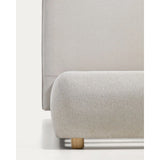 Bett Elerio mit Chenille für Matratzengröße 90 x 200 cm von Kave Home – Bild 6