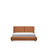 Bett Elerio mit kupferfarbener Chenille für Matratzengröße 150 x 200 cm von Kave Home – Bild 1