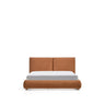 Bett Elerio mit kupferfarbener Chenille für Matratzengröße 150 x 200 cm von Kave Home – Bild 1