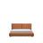 Bett Elerio mit kupferfarbener Chenille für Matratzengröße 160 x 200 cm von Kave Home – Bild 1