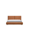 Bett Elerio mit kupferfarbener Chenille für Matratzengröße 160 x 200 cm von Kave Home – Bild 1