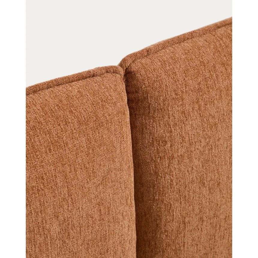 Bett Elerio mit kupferfarbener Chenille für Matratzengröße 160 x 200 cm von Kave Home – Bild 11