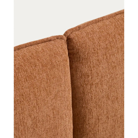 Bett Elerio mit kupferfarbener Chenille für Matratzengröße 180 x 200 cm von Kave Home – Bild 10