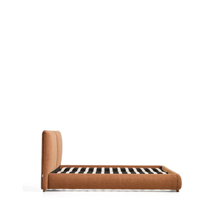 Bett Elerio mit kupferfarbener Chenille für Matratzengröße 180 x 200 cm von Kave Home – Bild 6