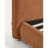 Bett Elerio mit kupferfarbener Chenille für Matratzengröße 180 x 200 cm von Kave Home – Bild 8