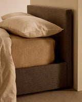 Bett Nahiri in Grau mit Klappbettkasten für eine Matratze von 180 x 200 cm von Kave Home – Bild 3